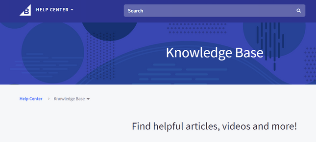bigcommerce knowledge base home