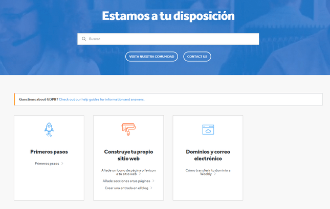 Evaluacion de Weebly - Tutoriales