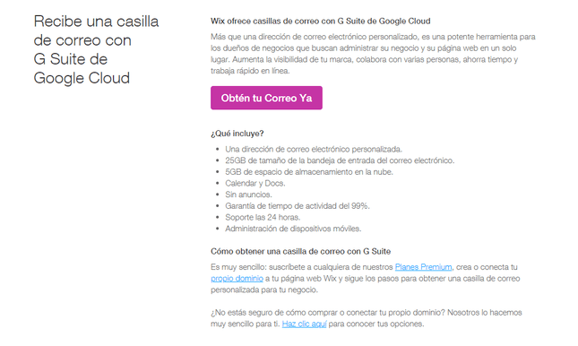 direcciones de correo electronico personalizadas