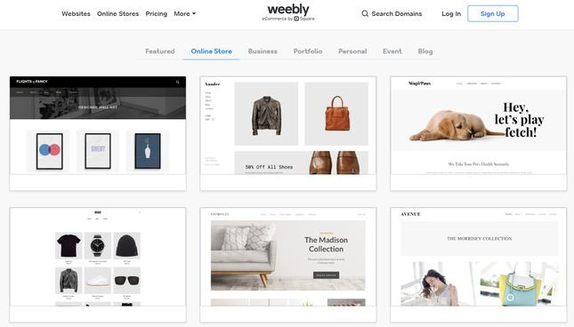 weebly ecommerce