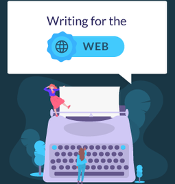 featured image writing for the web