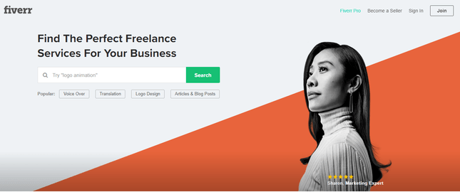 freelance service fiverr