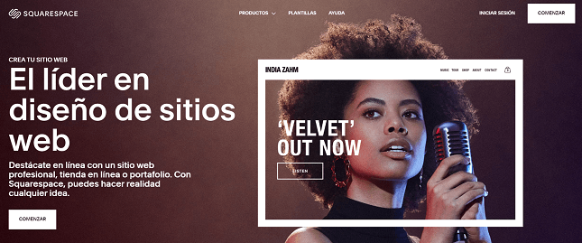 alternativas a wordpress squarespace