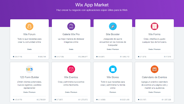 wix app market