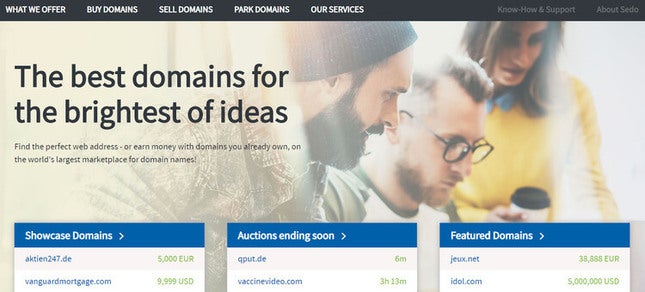 online business ideas for beginners domain auction website