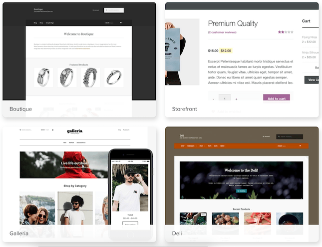 WooCommerce themes