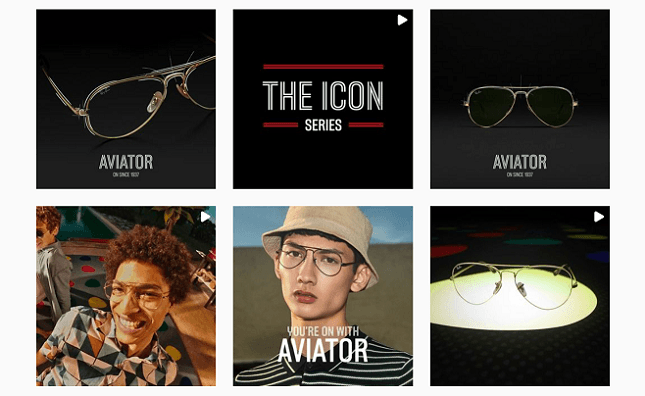 rayban instagram posts