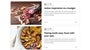 Example of Wix food blog template