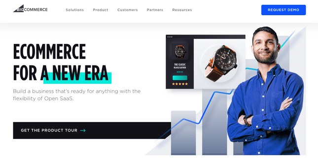BigCommerce homepage