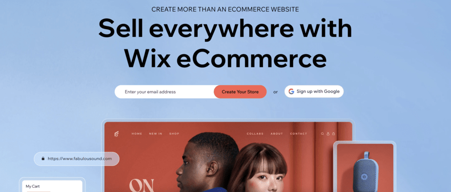 Wix ecommerce