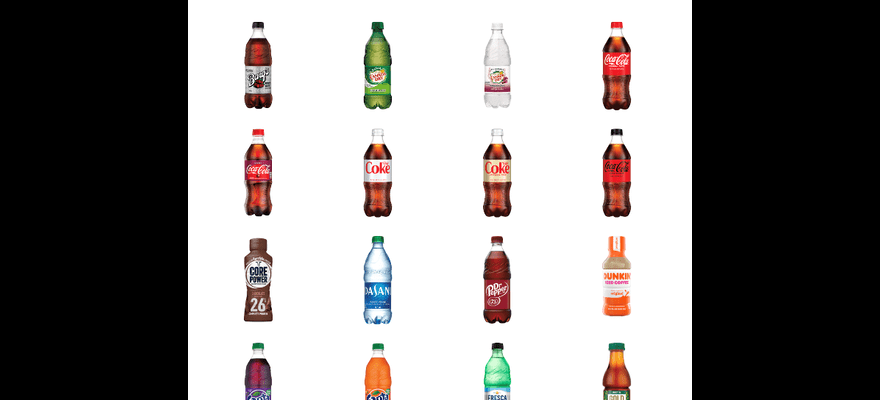 Coca-Cola products page