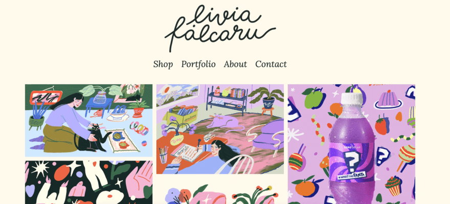 Livia Falcaru website