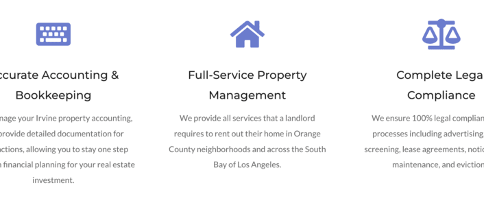 HCM Property Management website