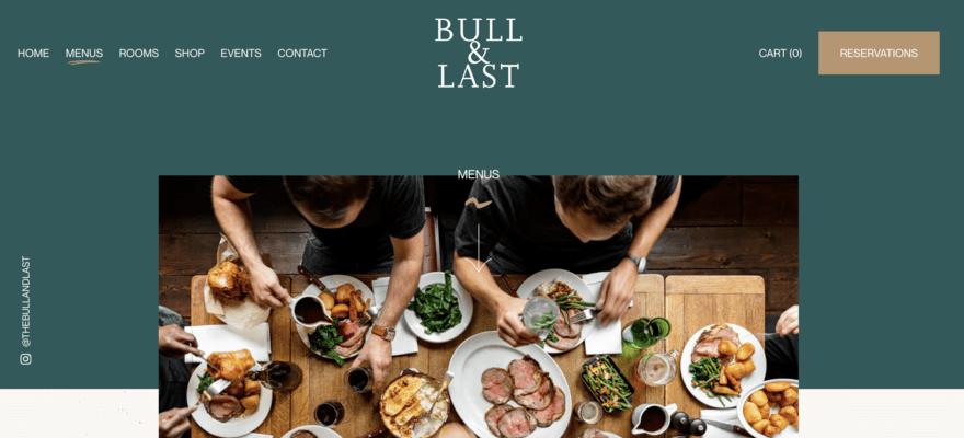 Bull and Last website