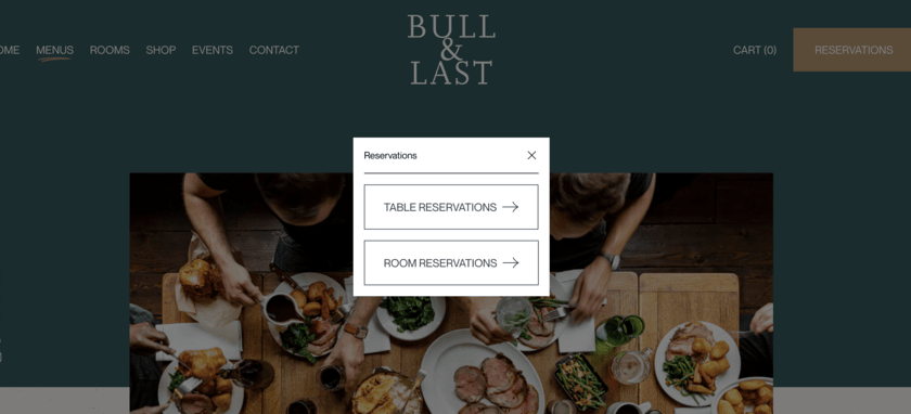 Bull and Last website