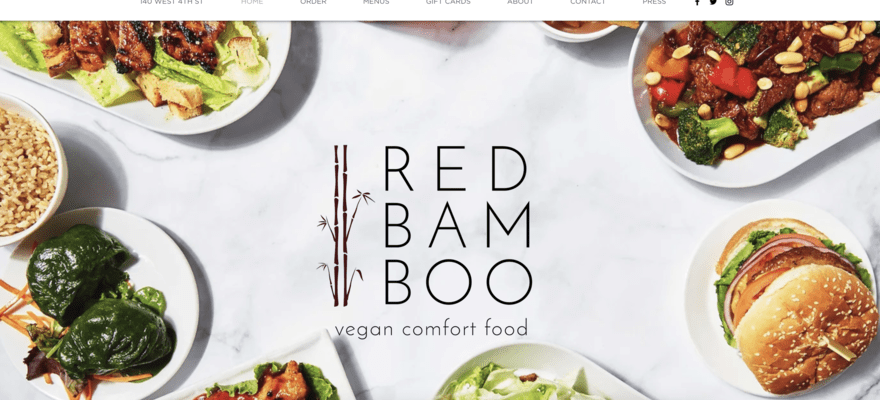 Red Bamboo website