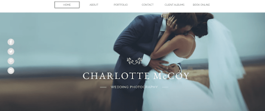 Charlotte McCoy Wix template