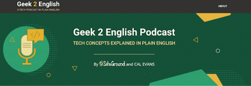 SiteGround Geek 2 English podcast