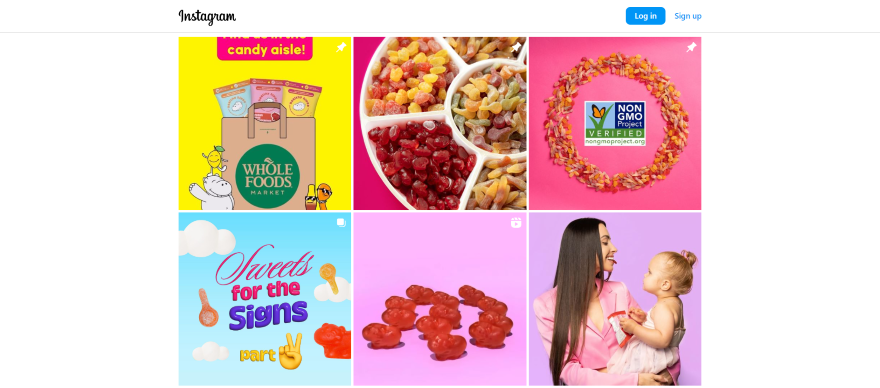 A collage of Instagram posts showcasing various products, highlighting the impact of visual content on eCommerce marketing on Instagram.